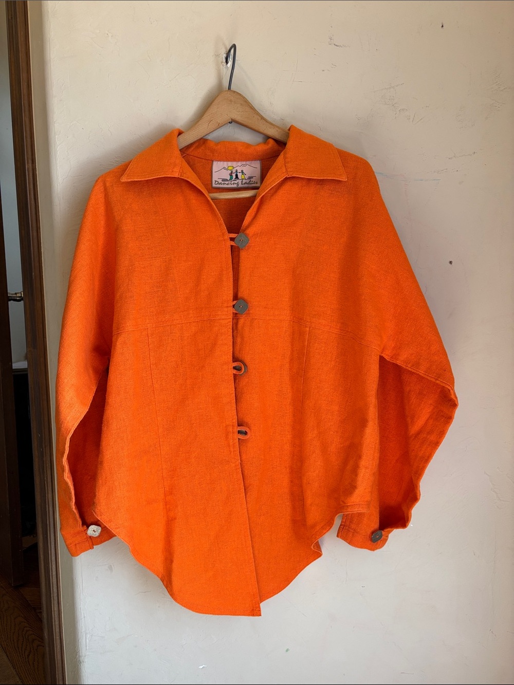 Dancing ladies 100% hemp top! Large